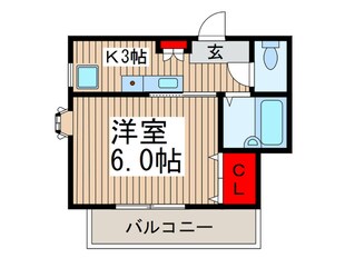 共栄ビルの物件間取画像